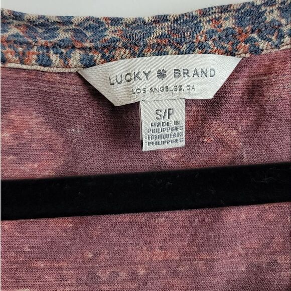 LUCKY BRAND Kanta Border Tee - Picture 5 of 8
